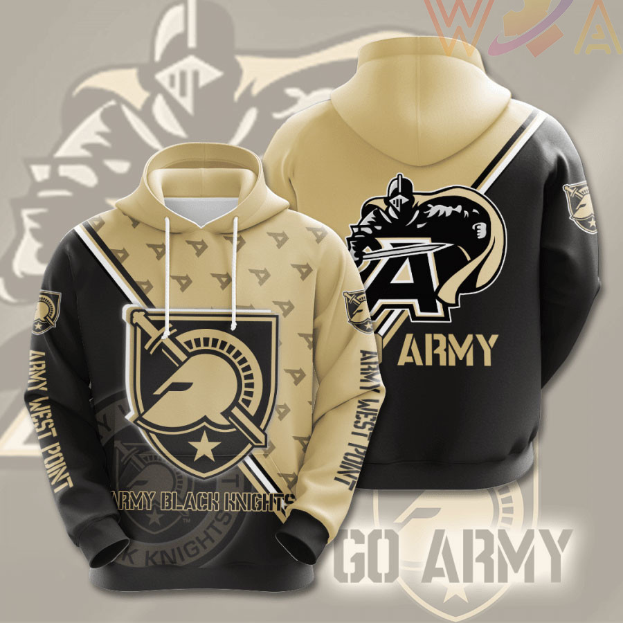 Army Black Knights 3D Hoodie 02