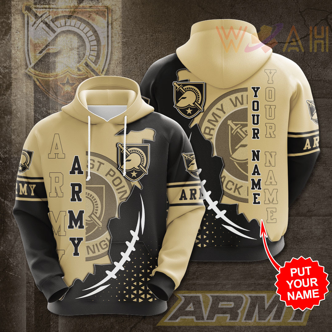 Army Black Knights 3D Hoodie 04