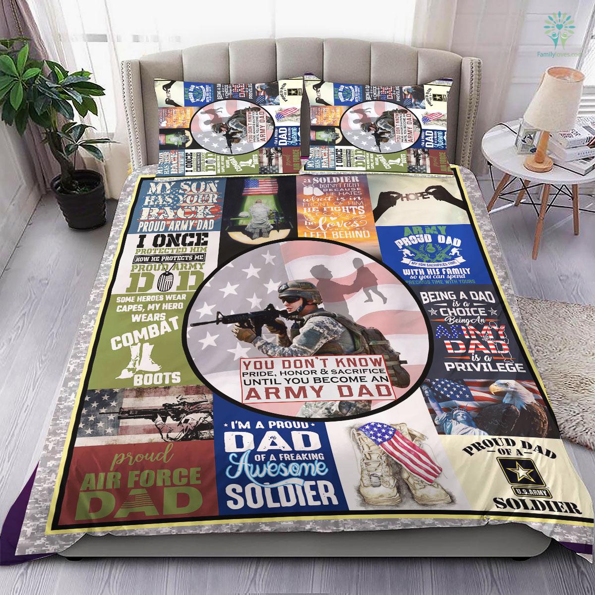 Army D All Season Plus Size Bedding Set 9