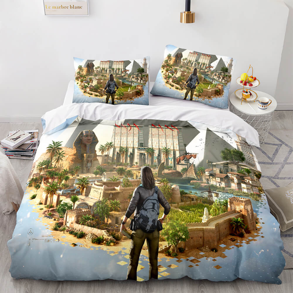 Assassin sCreedBeddingSetQuiltDuvetCoversComforterBedSheets 11