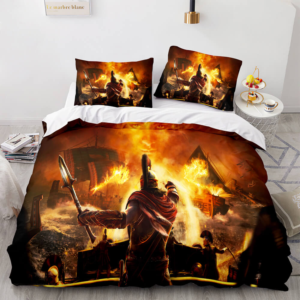 Assassin sCreedBeddingSetQuiltDuvetCoversComforterBedSheets 18