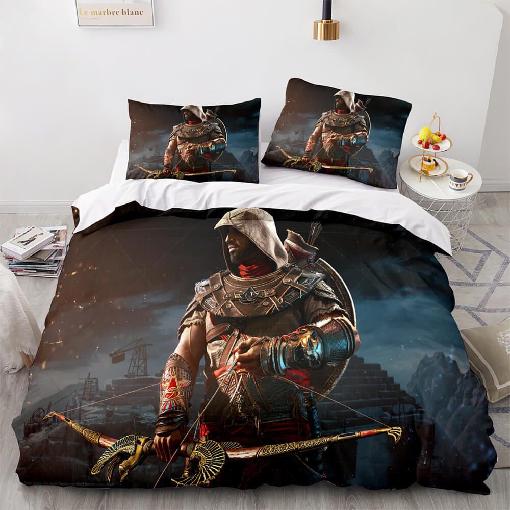 Assassin sCreedBeddingSetQuiltDuvetCoversComforterBedSheets 4