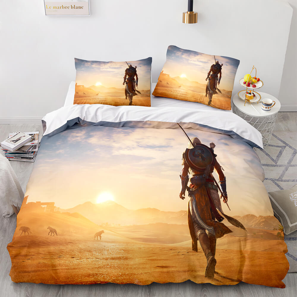 Assassin sCreedOdysseyBeddingSetDuvetCoversComforterBedSheets 11