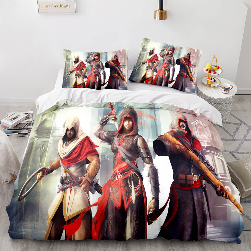 Assassin sCreedOdysseyBeddingSetDuvetCoversComforterBedSheets 4