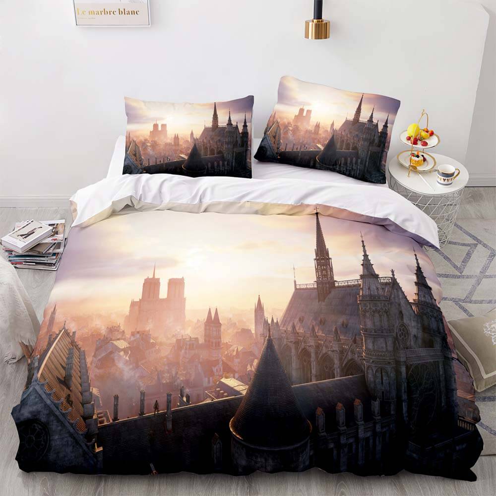 Assassin sCreedOdysseyBeddingSetDuvetCoversComforterBedSheets 5