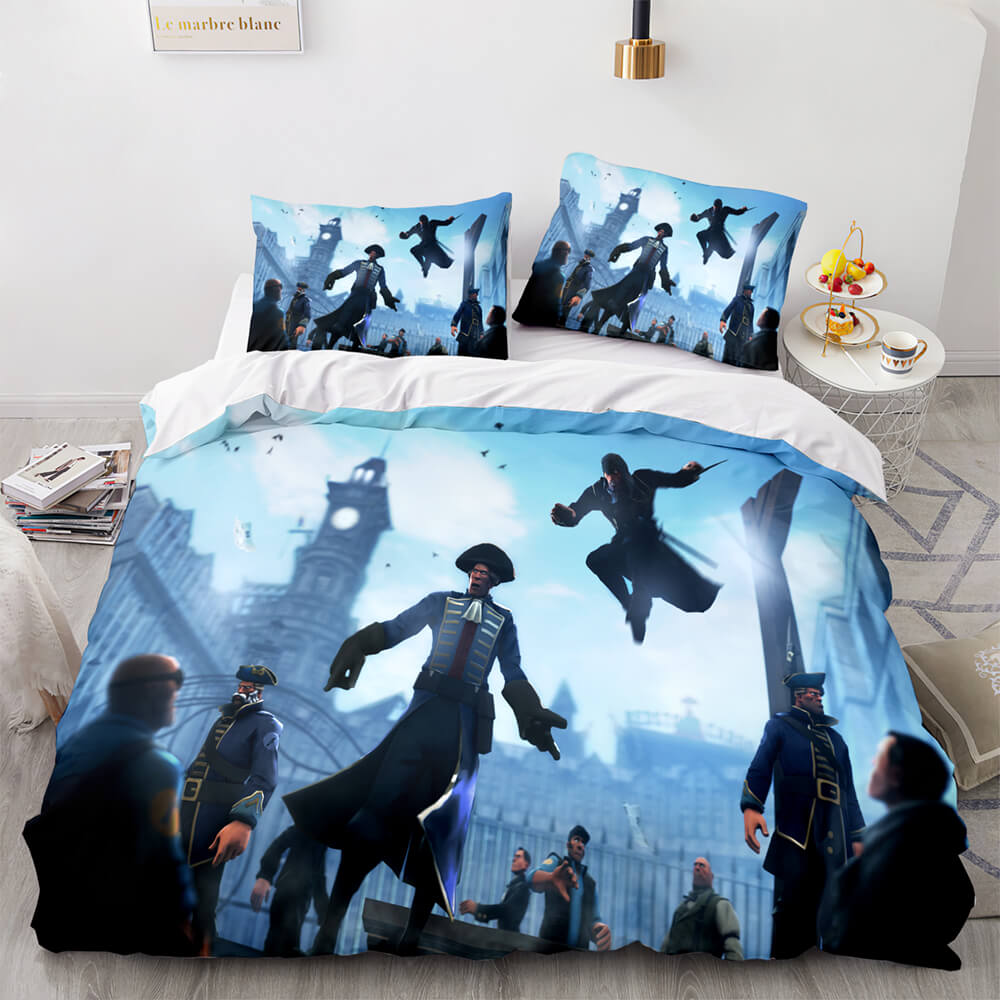 Assassin sCreedOdysseyBeddingSetDuvetCoversComforterBedSheets 6