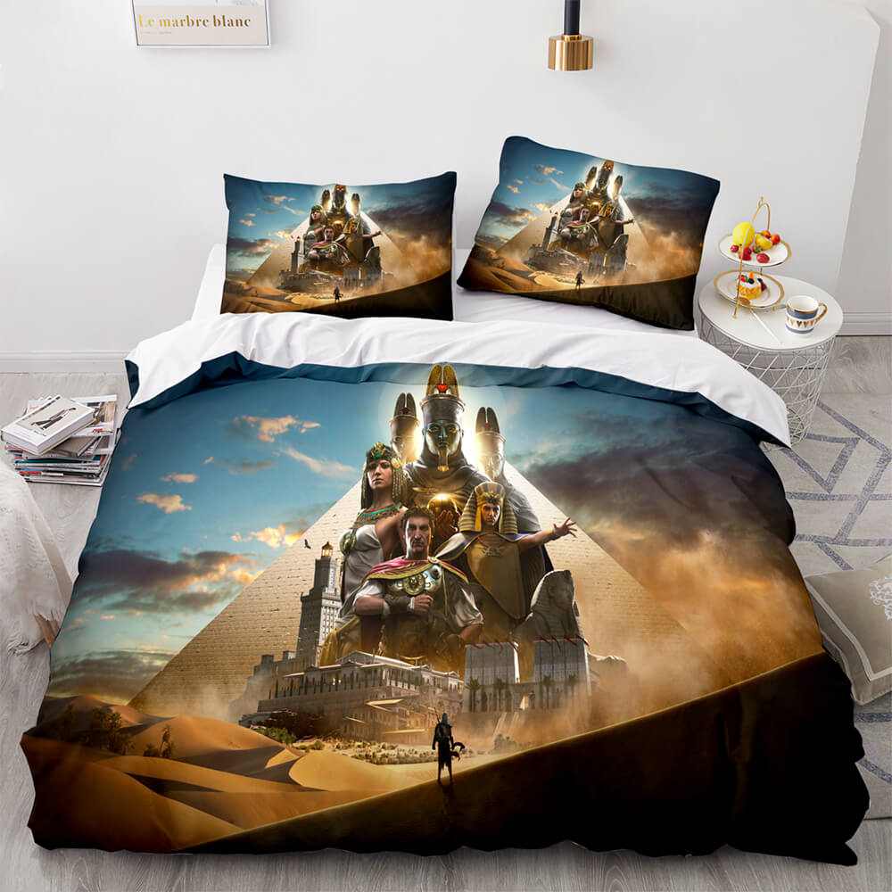 Assassin sCreedOdysseyBeddingSetDuvetCoversComforterBedSheets 7