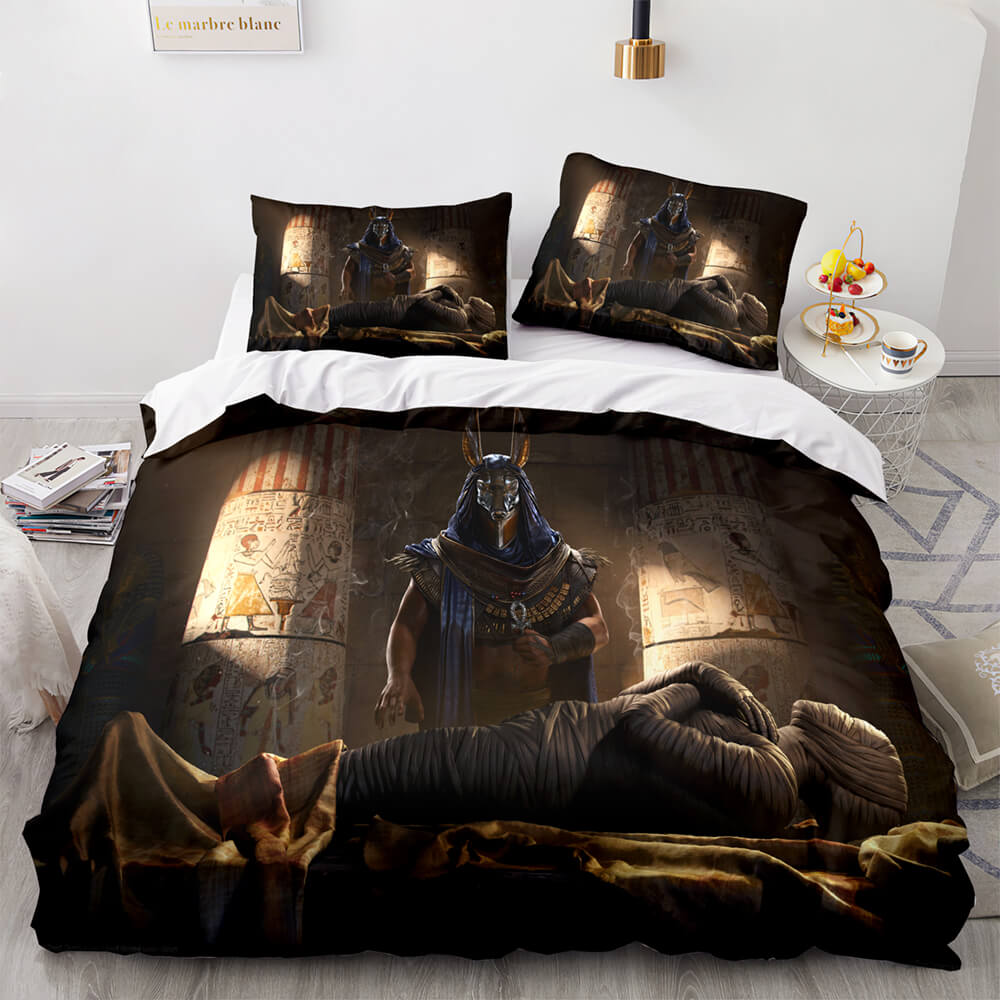 Assassin sCreedOdysseyBeddingSetDuvetCoversComforterBedSheets 9