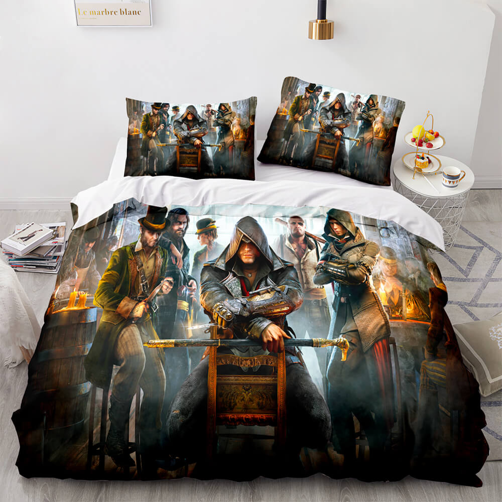 Assassin sCreedOdysseyCosplayBeddingSetDuvetCoversBedSheets 13