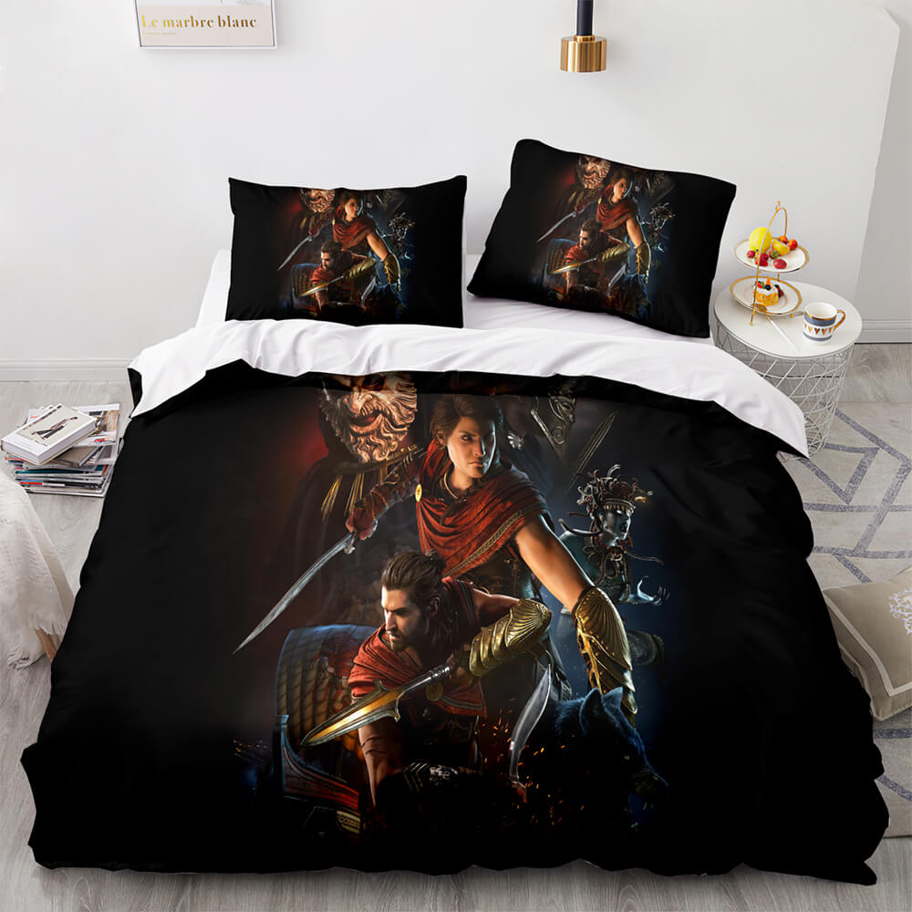 Assassin sCreedOdysseyCosplayBeddingSetDuvetCoversBedSheets 3