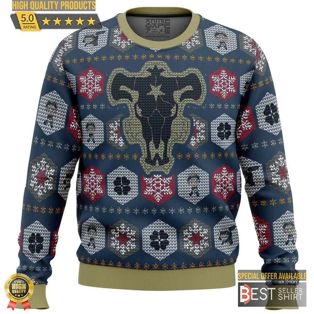 Asta Black Clover Ugly Christmas Sweater 1