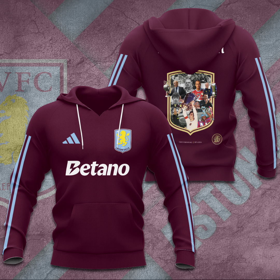 Aston Villa Apparel TANTN8133 Hoodie