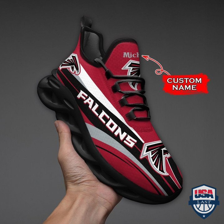 Atlanta Falcons Luxury Max Soul Shoes Custom Name