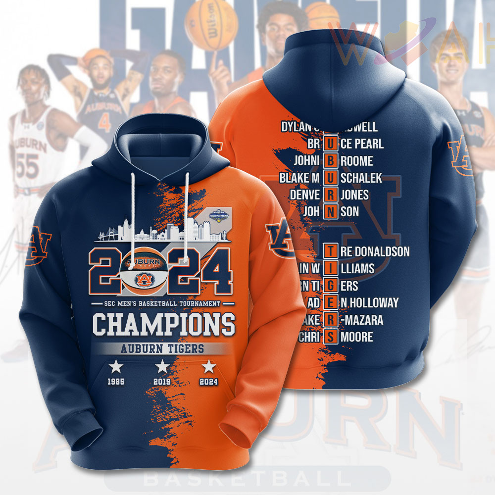 Auburn Tigers 2024 Hoodie WOAHTEE0424ZB