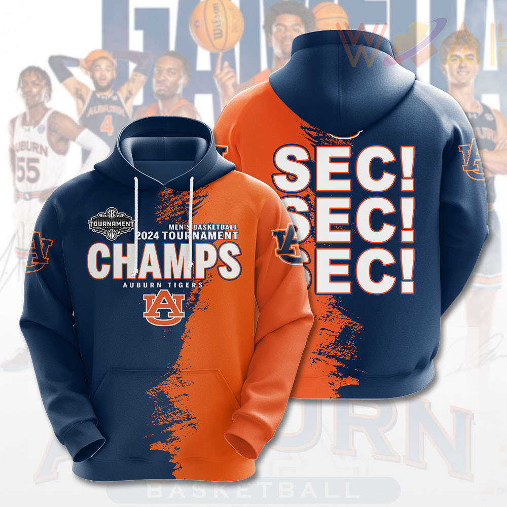 Auburn Tigers Basketball Hoodie WOAHTEE0324XD