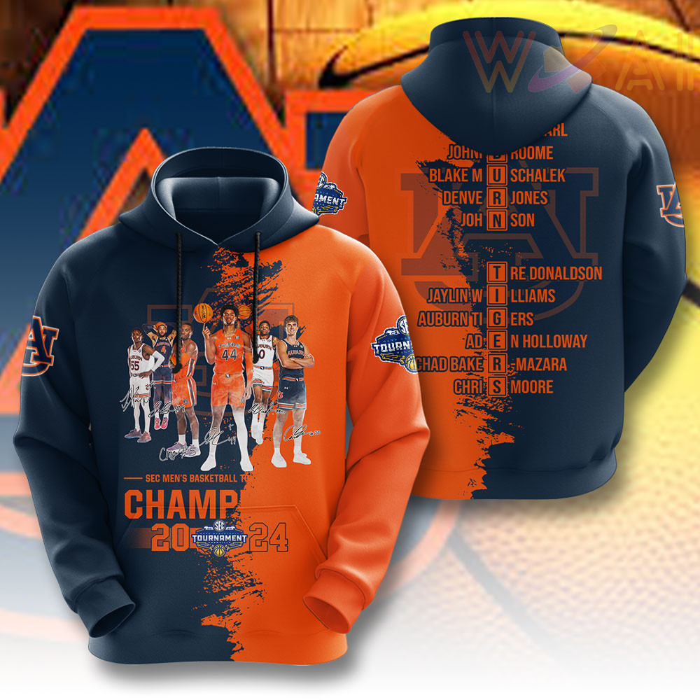 Auburn Tigers NBA Hoodie WOAHTEE0424Q