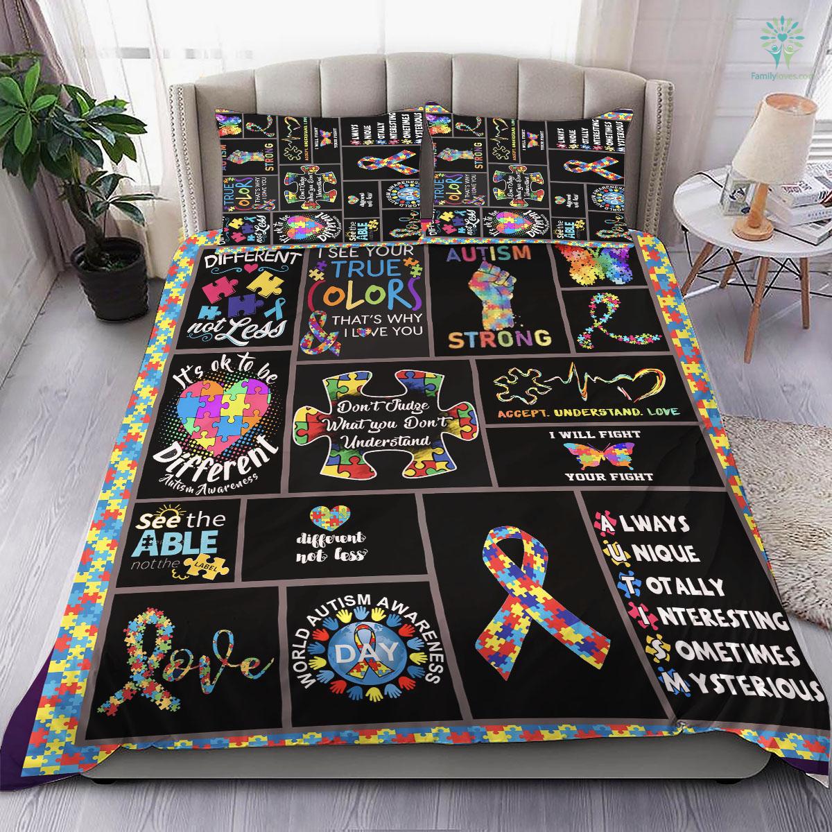 Autism Awareness Th Bedding Set 15