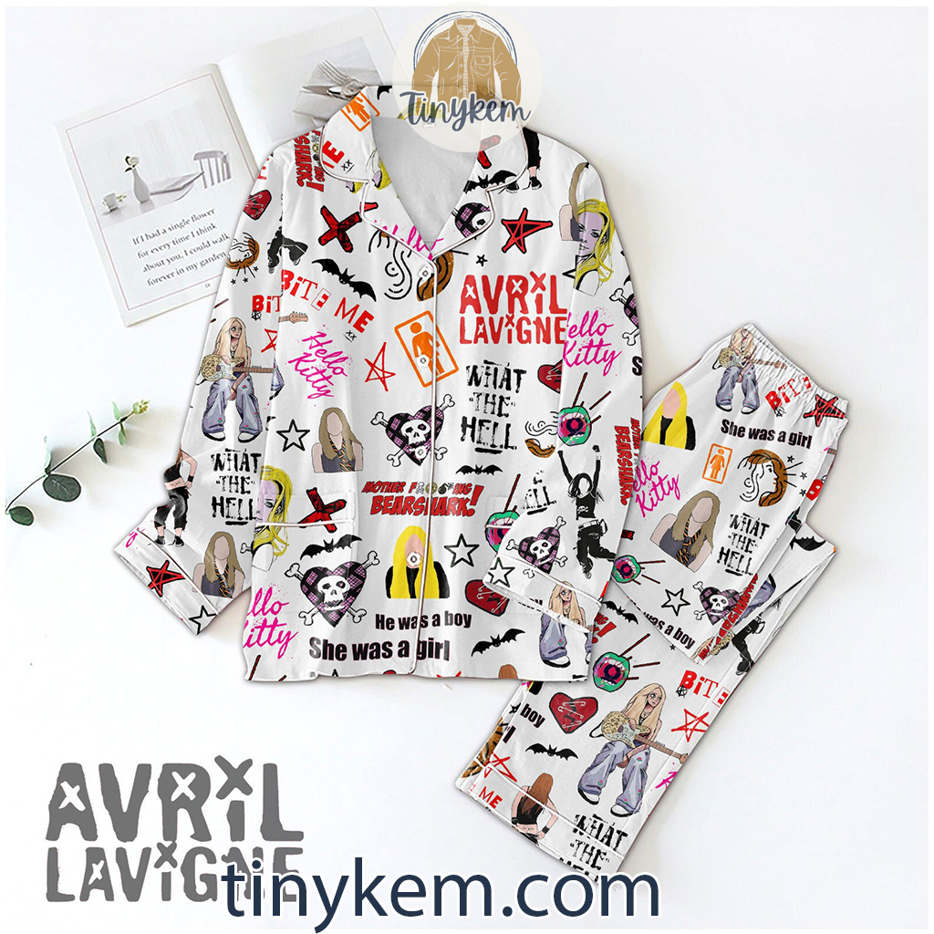 Avril Lavigne Icons Bundle Pajamas Set2B1 oljVr