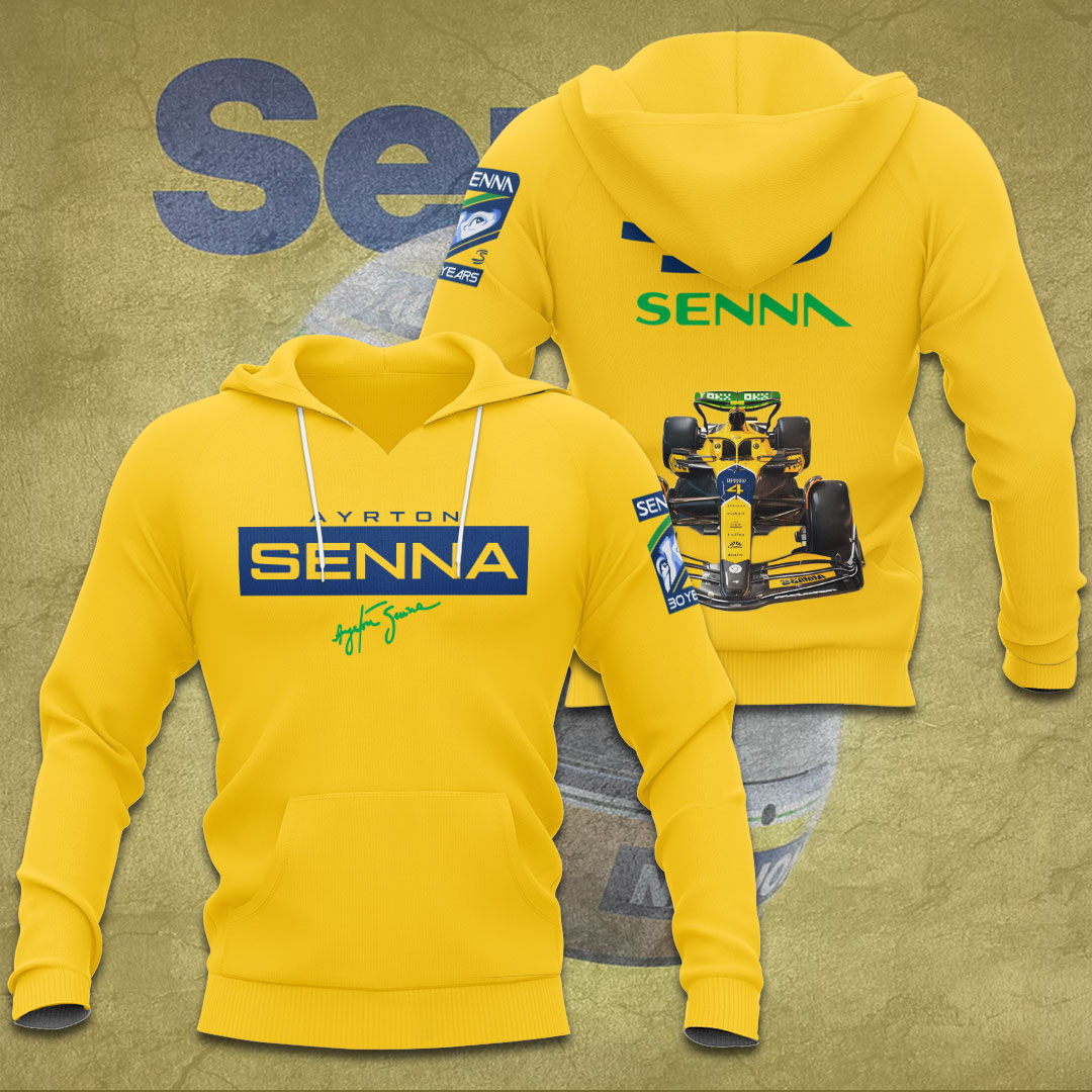 Ayrton Senna Apparel TANTN7608 hoodie