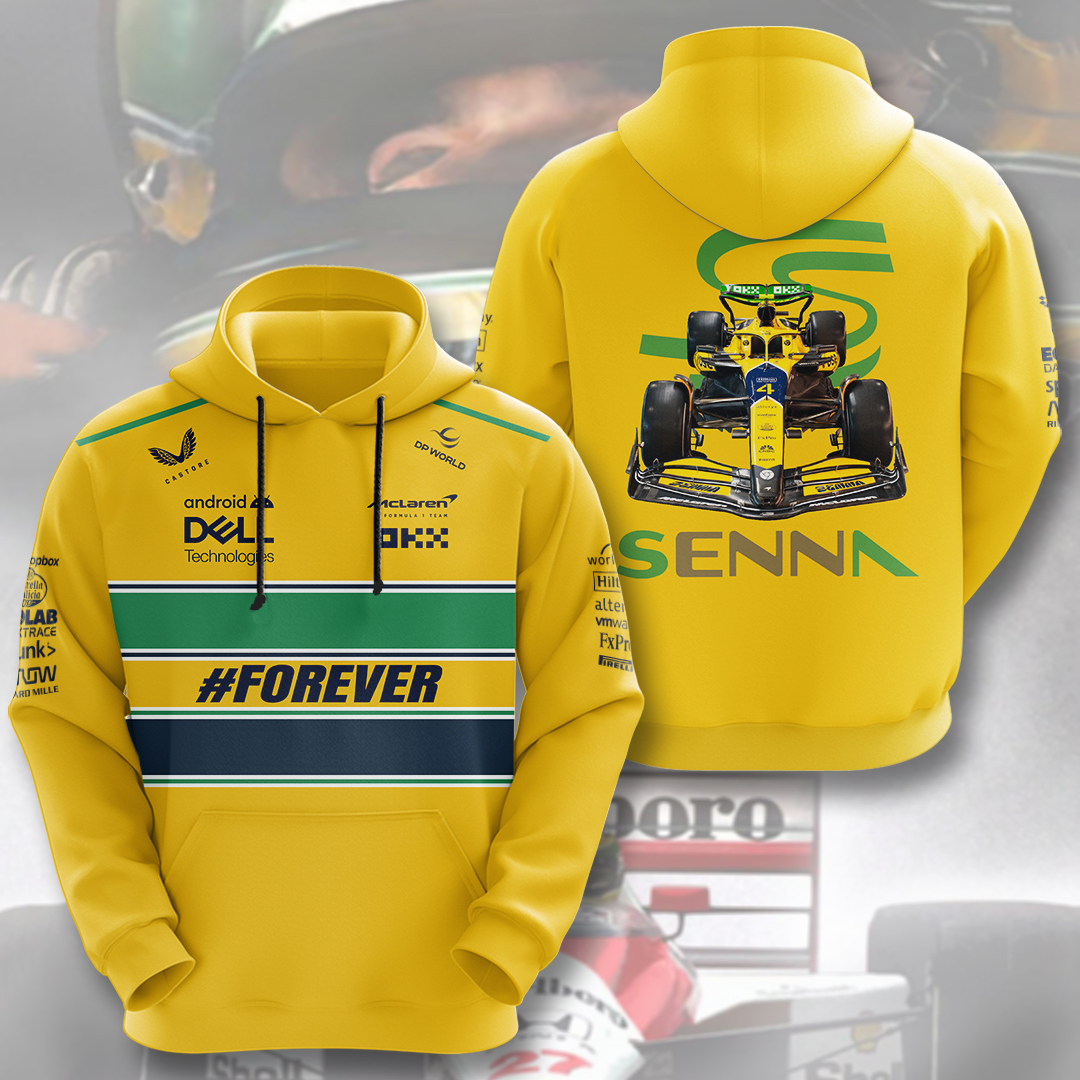 Ayrton Senna Hoodie HOATT5620 Yuna