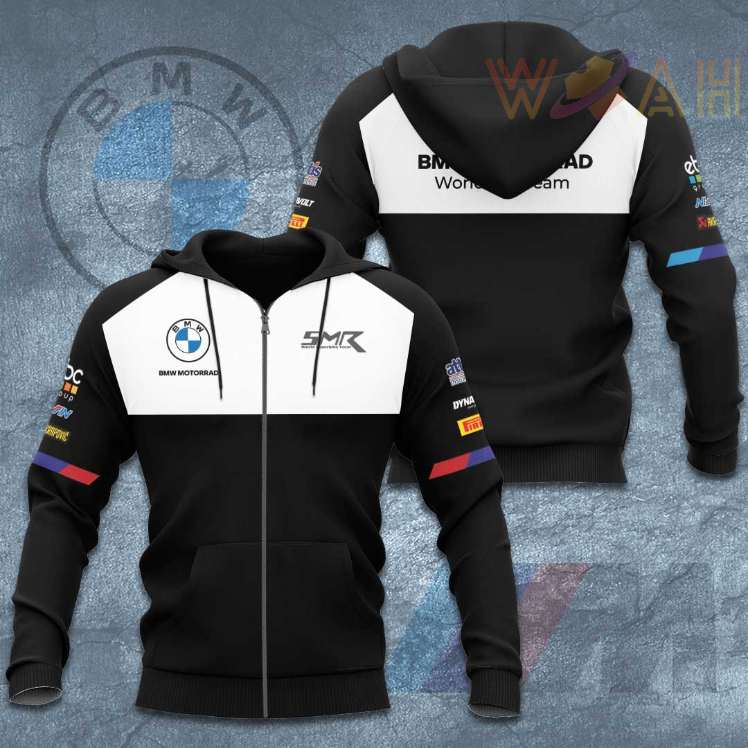 BMW Motorrad 3D Apparels S1 Zip Hoodie