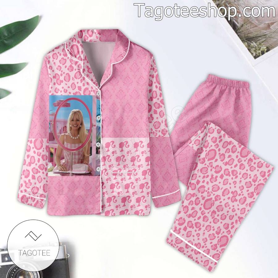 Barbie Pink Pattern Men Women Pajama Sleepwear Set 2a6cb2 0