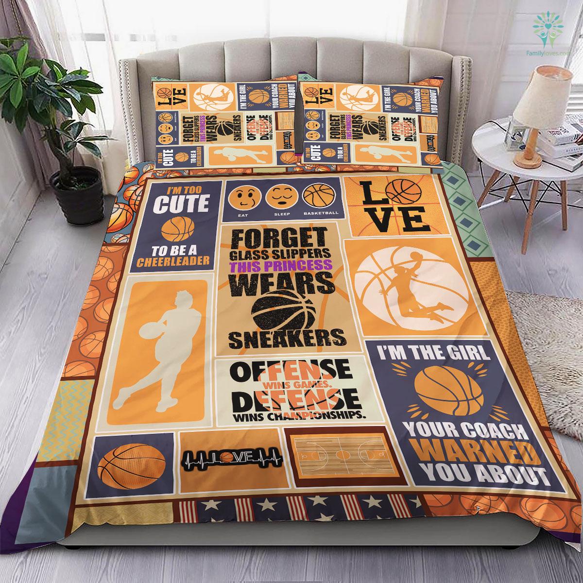 Basketball Girls Bedding Set 2