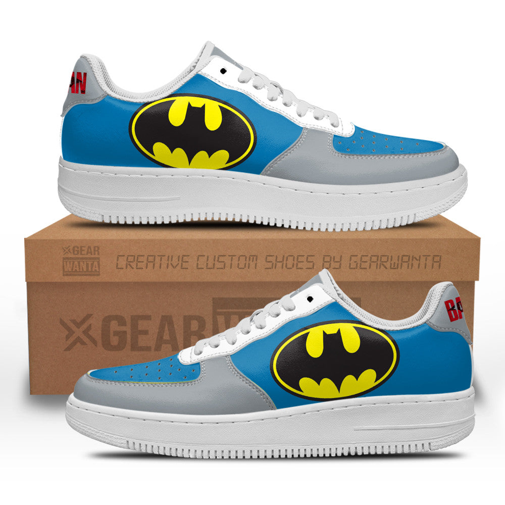 Batman Super Hero Custom Air Sneakers QD22 1 GearWanta