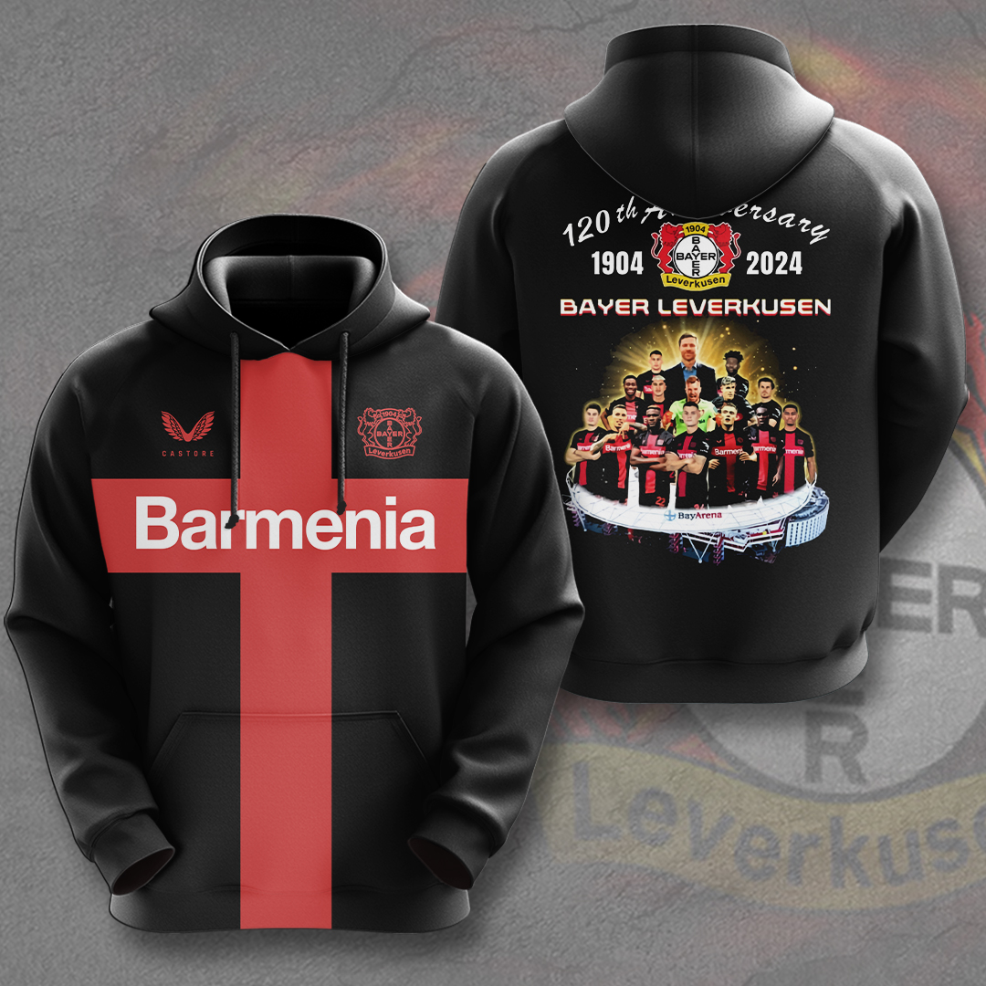 Bayer Leverkusen Hoodie HUANNM4481 BL1 Linh