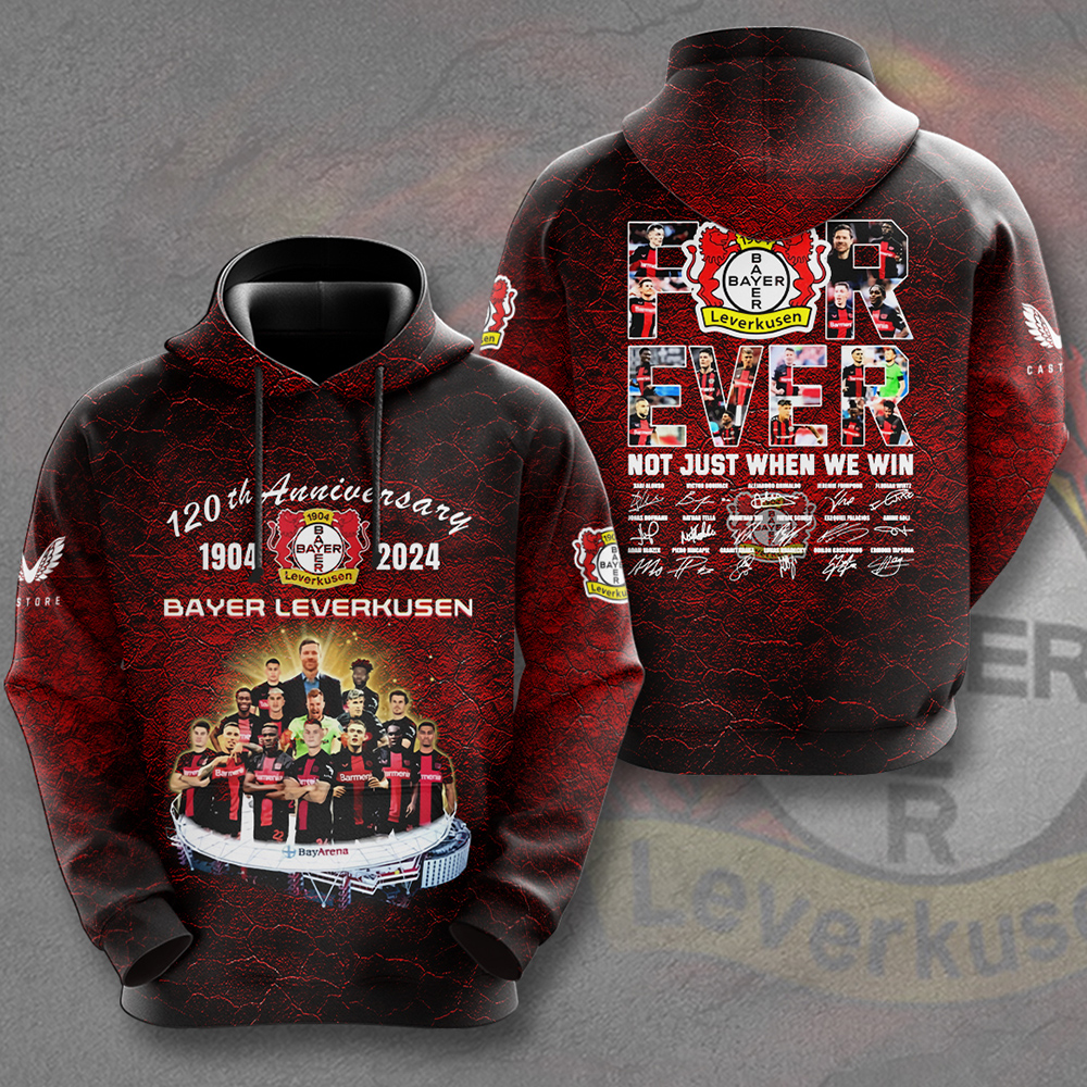 Bayer Leverkusen Hoodie HUANNM4482 BL1 Linh