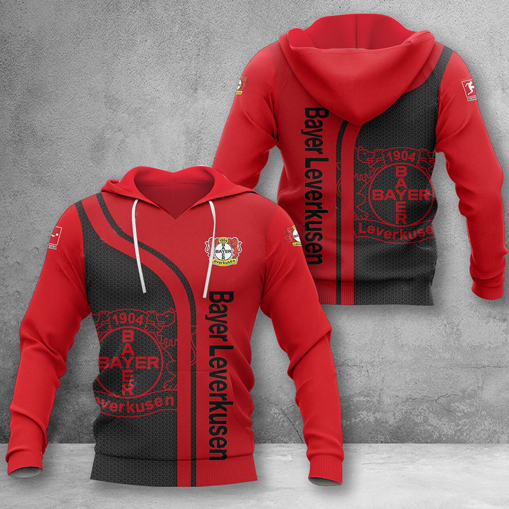 Bayer Leverkusen Hoodie HUANNM4583 BL1 Linh