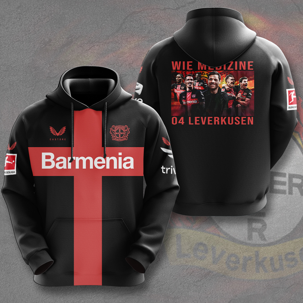 Bayer Leverkusen Hoodie HUANNM4666 BL1 Linh