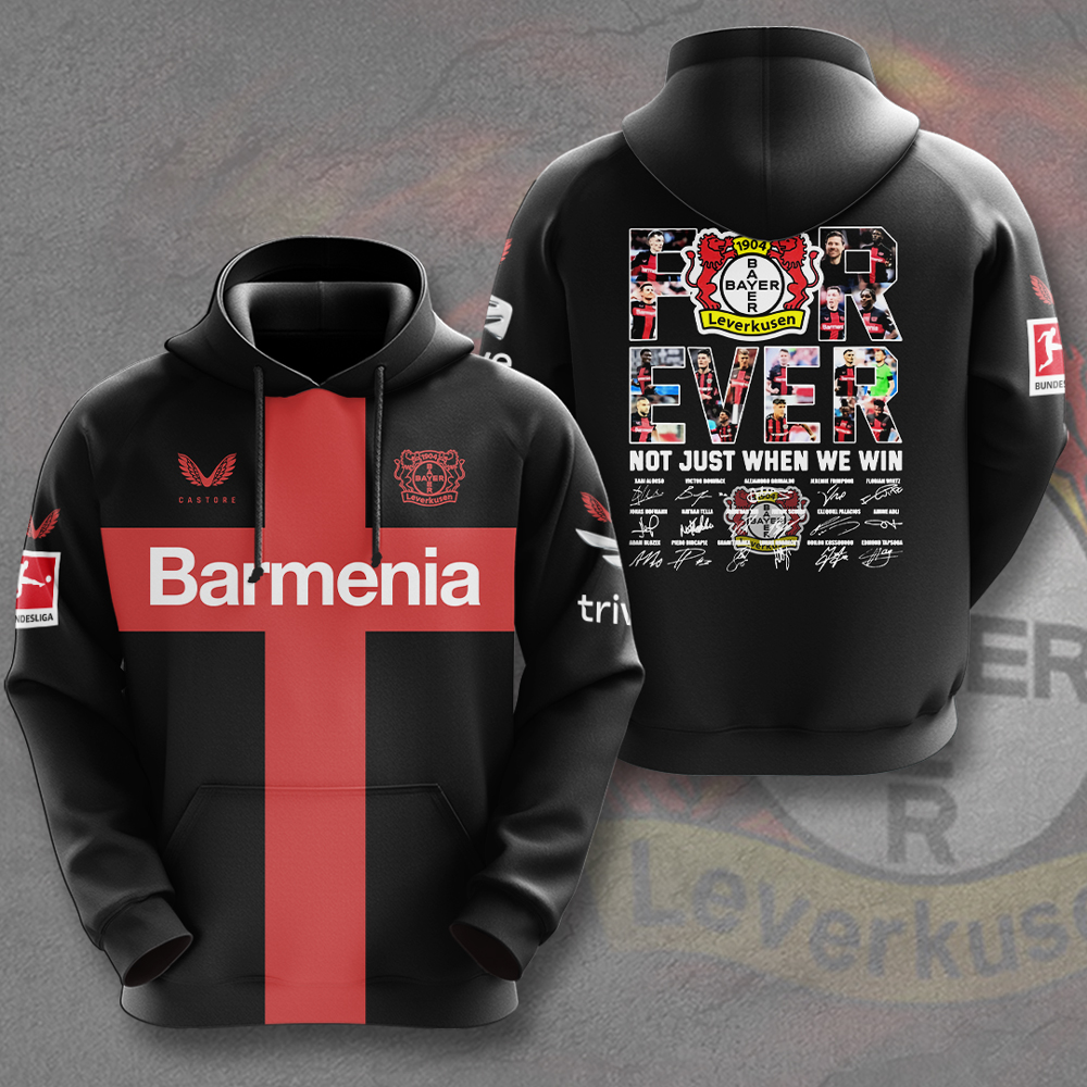 Bayer Leverkusen Hoodie HUANNM4668 BL1 Linh