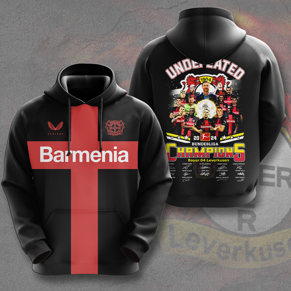 Bayer Leverkusen Hoodie HUANNM5131 Linh