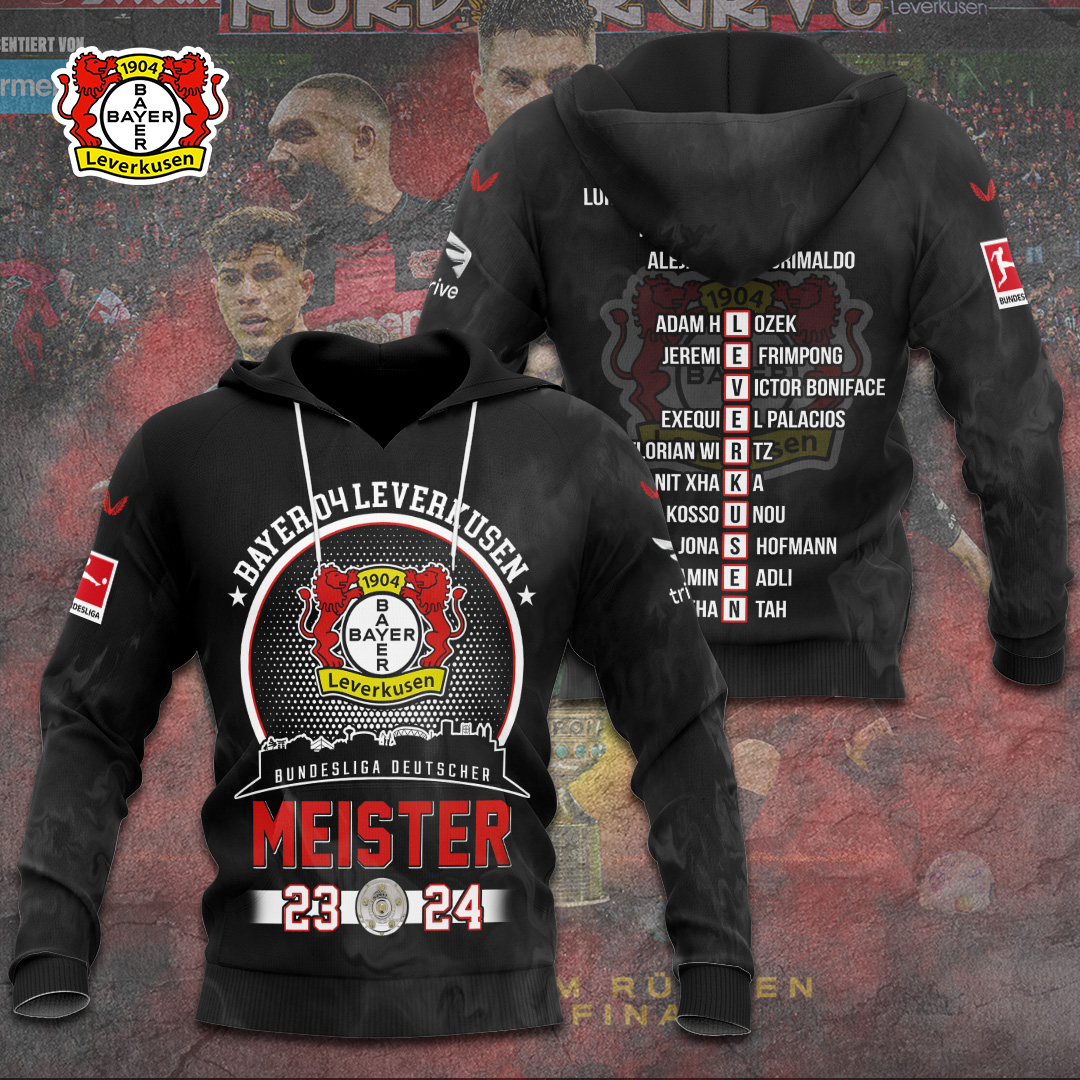 Bayer 04 Leverkusen Apparels TANTN5925 Hoodie 1