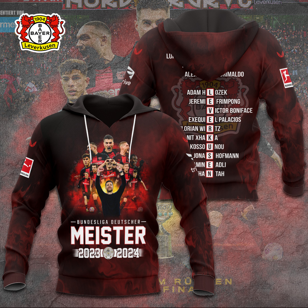 Bayer 04 Leverkusen Apparels TANTN5926 Hoodie