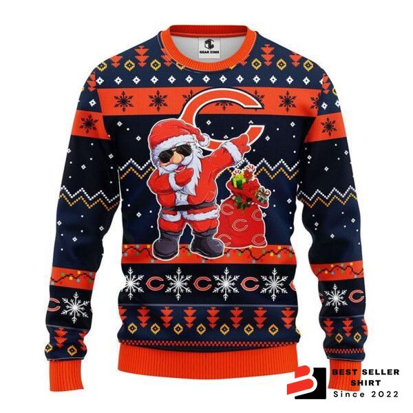 Bears Logo Chicago Xmas Gift Ugly Christmas Sweater Custom Men 1