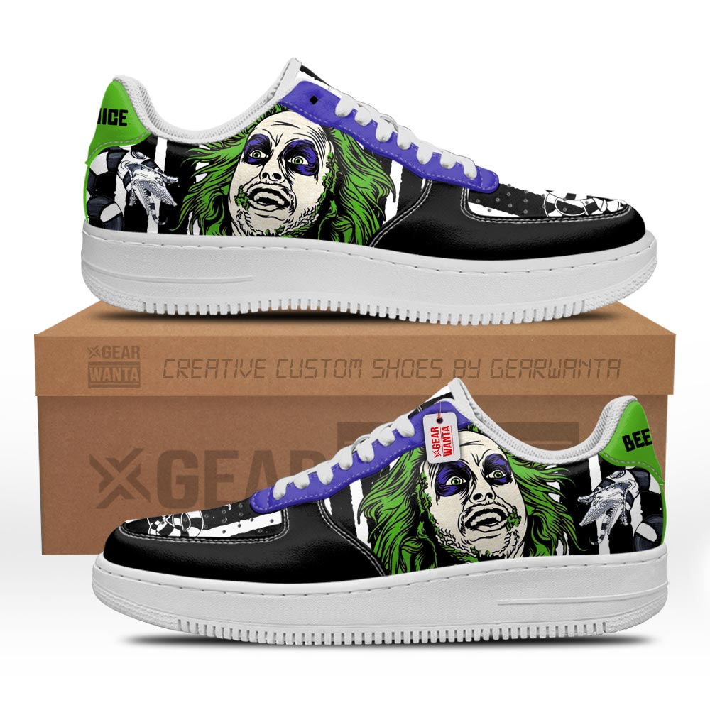 Beetlejuice Custom Air Sneakers PT21 1 GearWanta