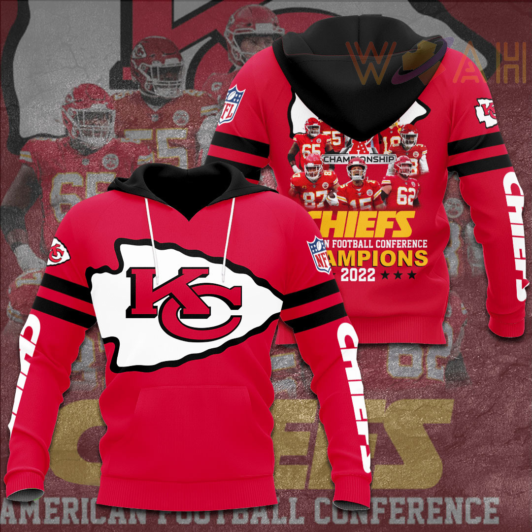 Best sellers Kansas City Chiefs 3D hoodie 04