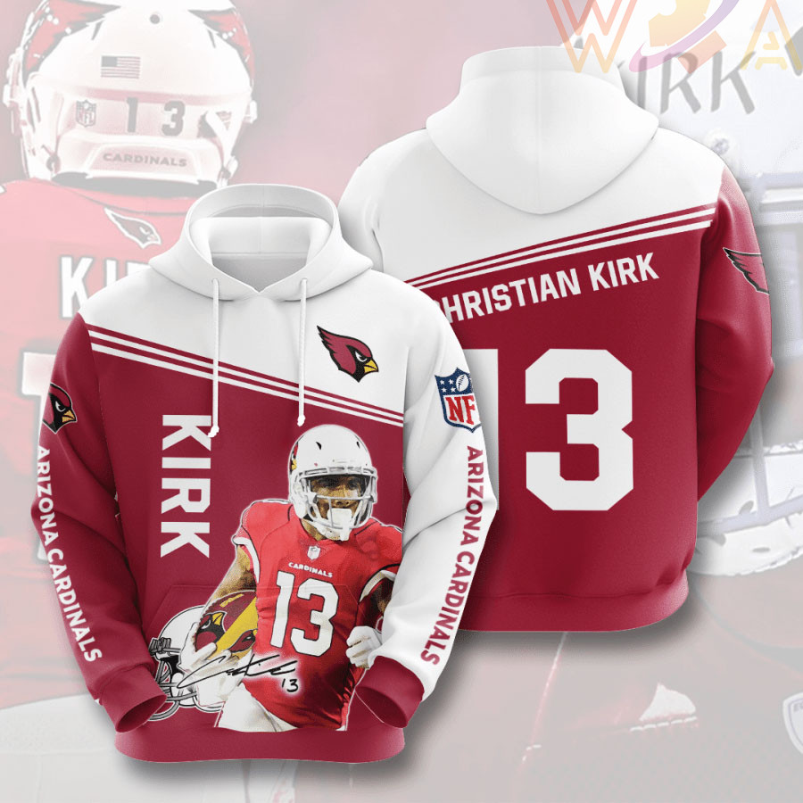 Best selling Arizona Cardinals 3D hoodie 04