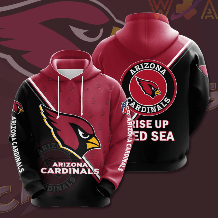 Best selling Arizona Cardinals 3D hoodie 06