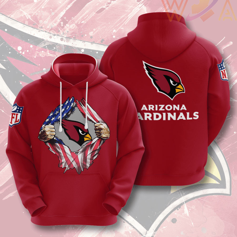 Best selling Arizona Cardinals 3D hoodie 07