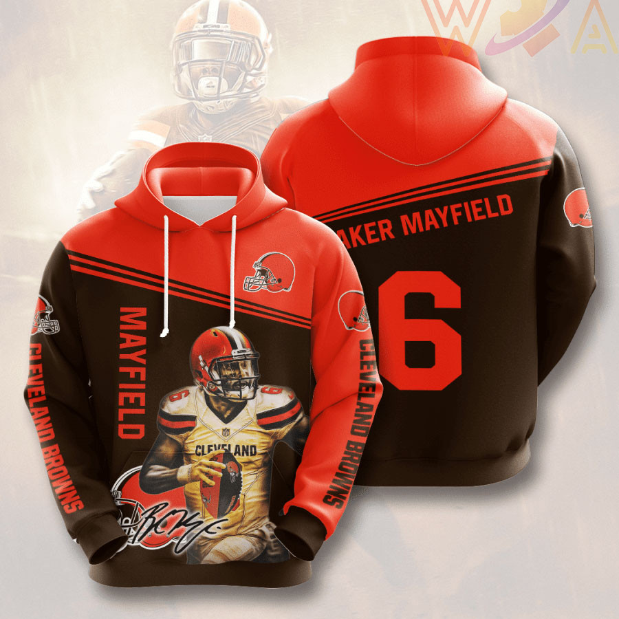 Best selling Cleveland Browns 3D hoodie 011