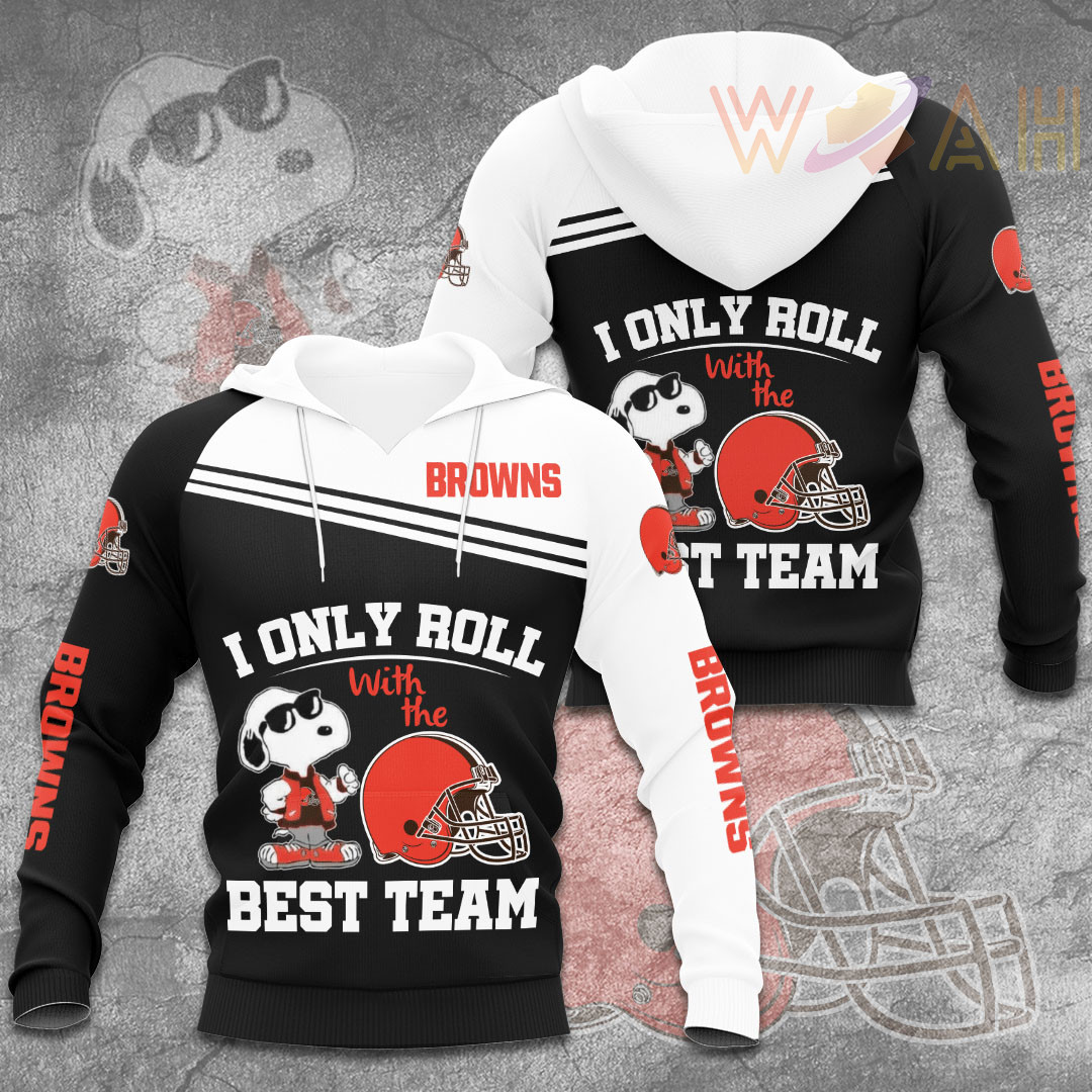 Best selling Cleveland Browns 3D hoodie 04