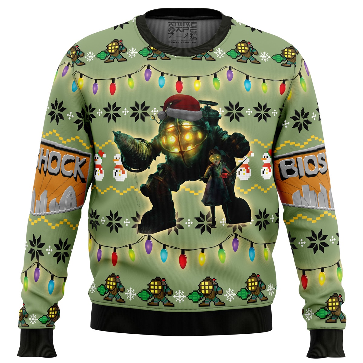 Bioshock Sweater front