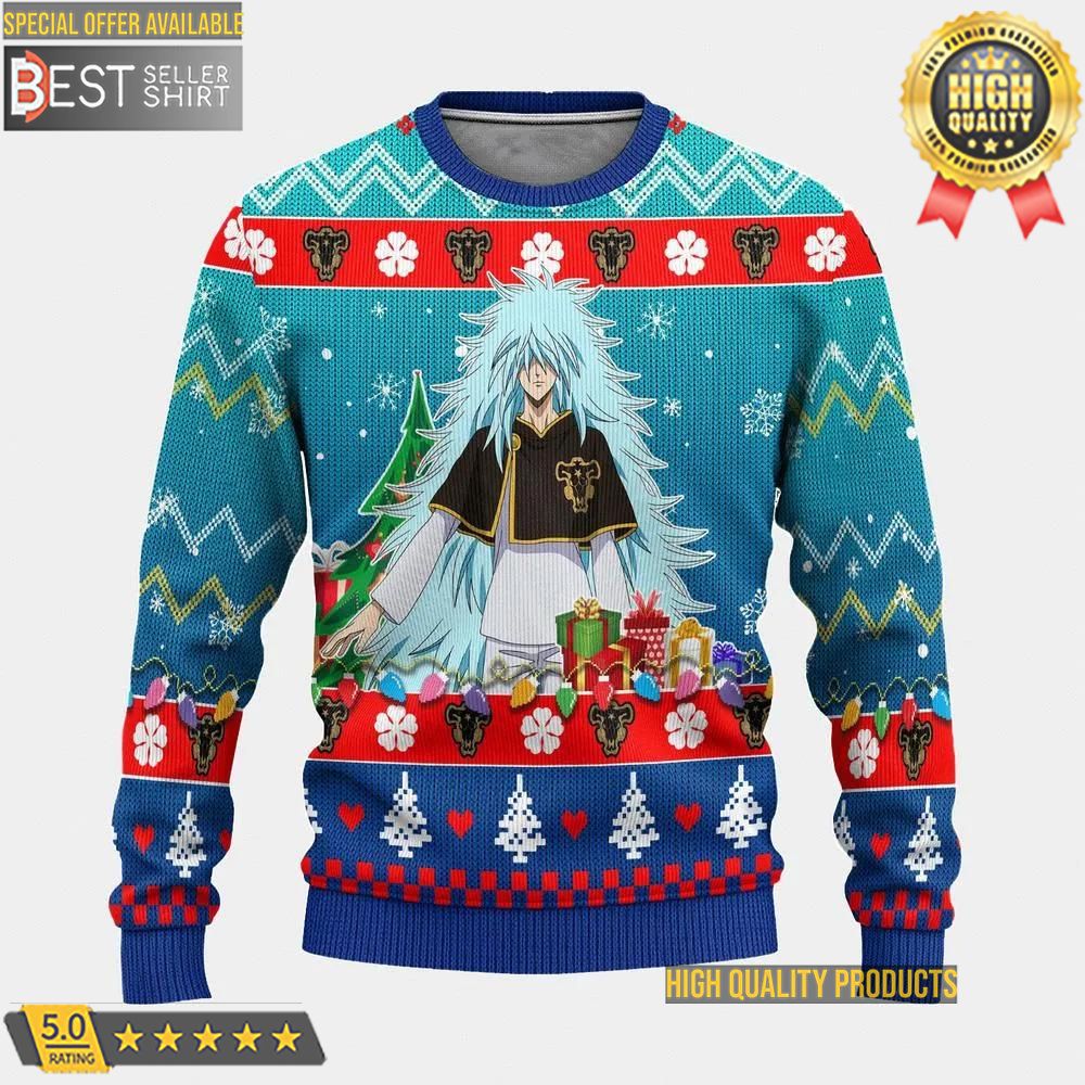 Black Clover Anime Henry Legolant Christmas Gifts Dad Gifts Ugly Sweater Gifts 1