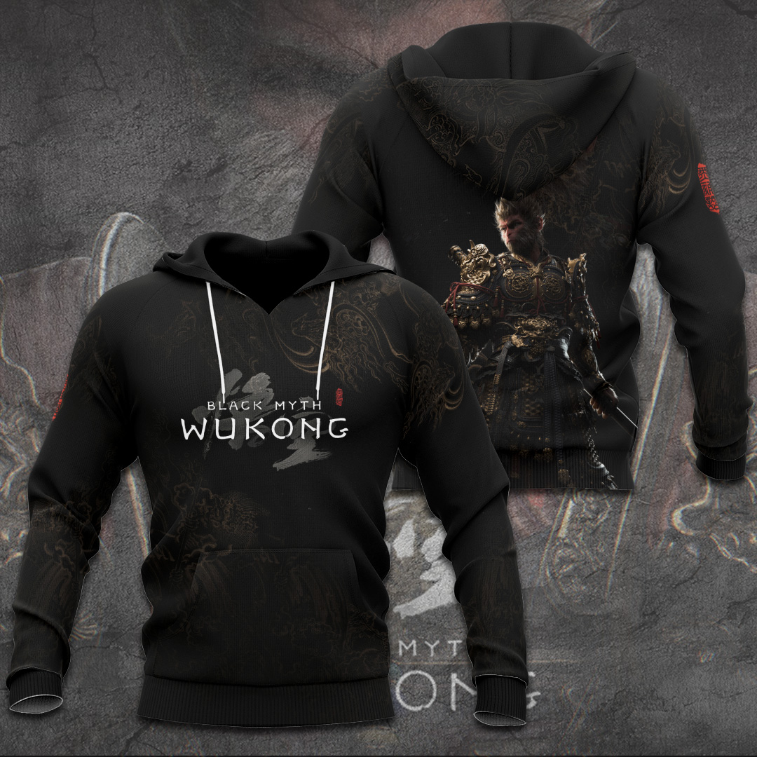 Black Myth Wukong Apparels GNE1152 Hoodie