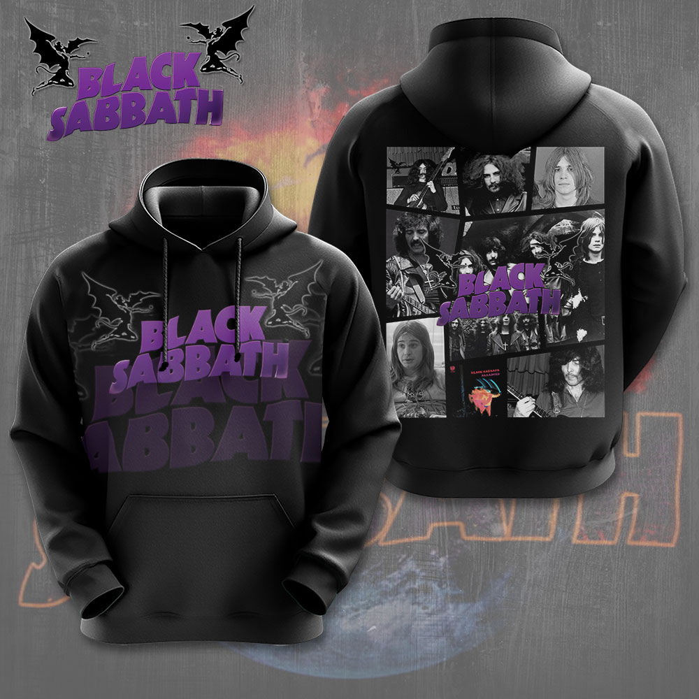 Black Sabbath 3D Apparels GNE243 Hoodie