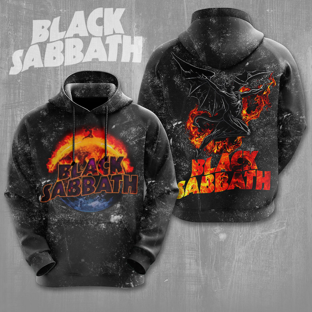 Black Sabbath 3D Apparels GNE304 Hoodie