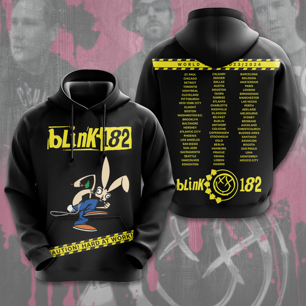 Blink 182 3D Apparels VANDH1296 Hanh Hoodie